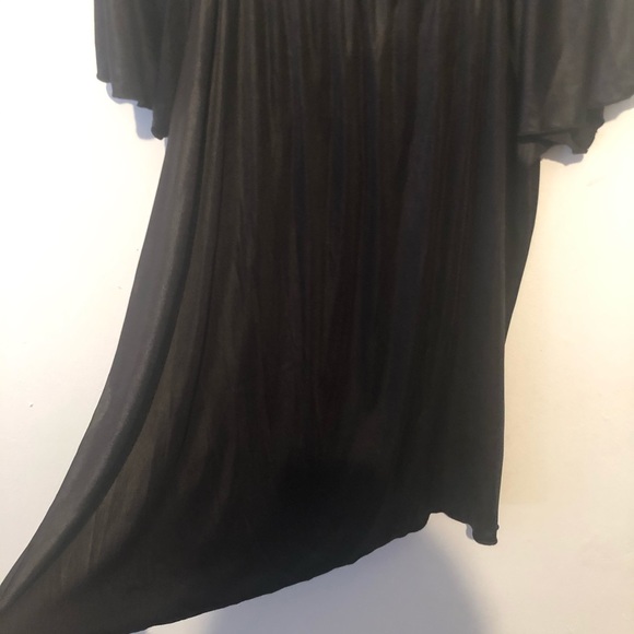 Lane Bryant black top with beads at neckline 14/16 - Picture 4 of 6